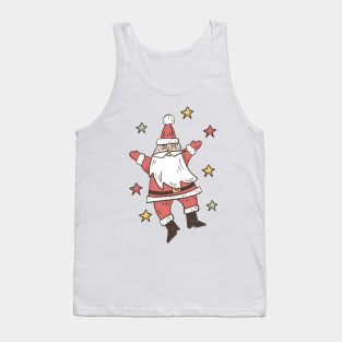 Retro Starry Santa Tank Top